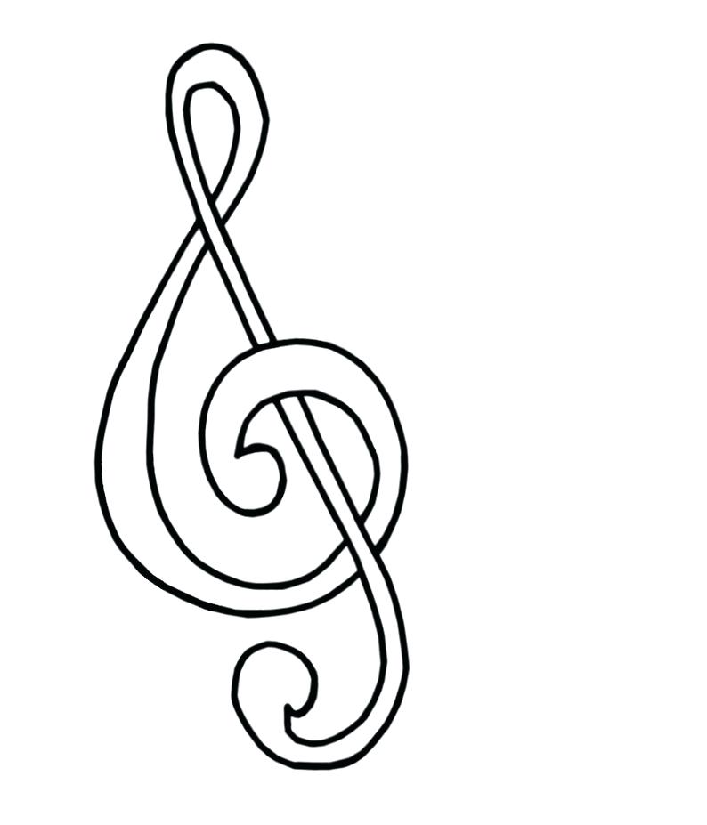 G Clef Drawing | Free download on ClipArtMag