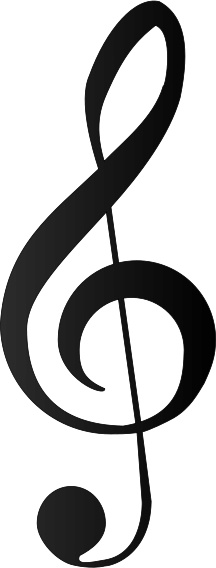 216x568 Treble Clef Free Vector In Open Office Drawing