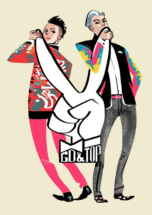 600x849 G Dragon Top Illustrator Hwei Lim Art + Illustration