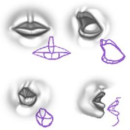 267x267 How To Draw Lips