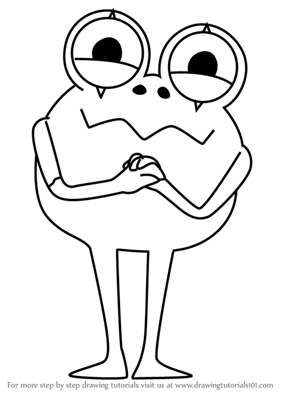 567x800 Learn How To Draw Rock G From Telemonster