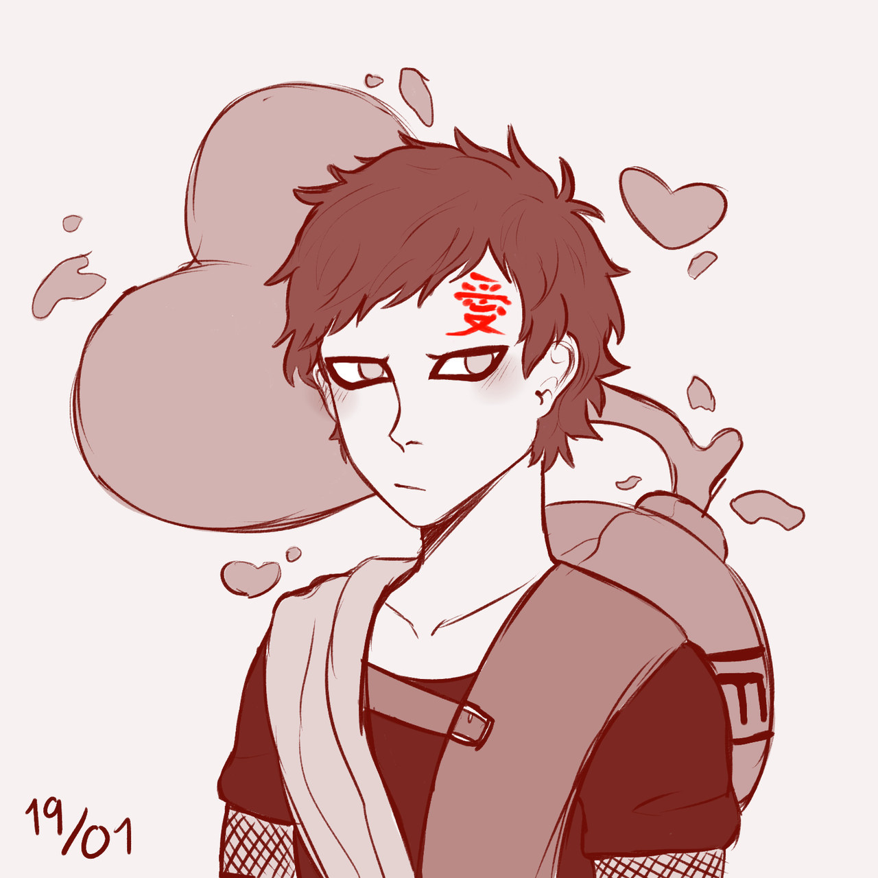 1280x1280 Gaara Is Art