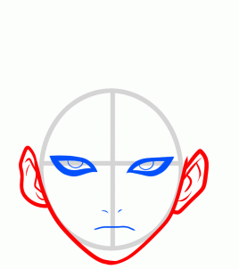 268x302 How To Draw Gaara Easy, Step