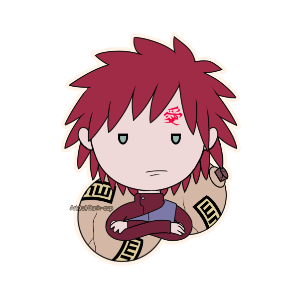 600x600 Collection Of Free Gaara Drawing Dark Download On Ui Ex