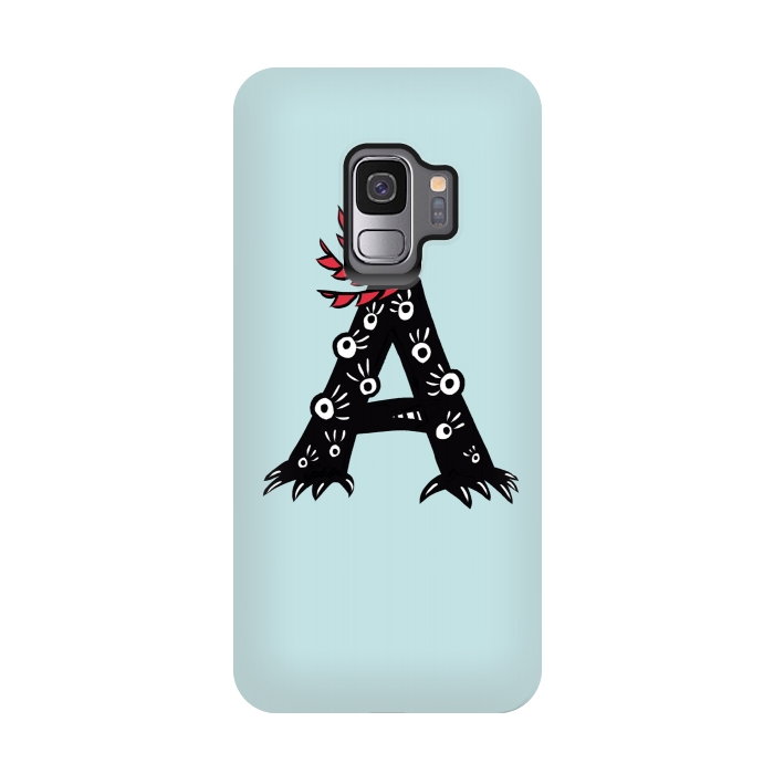 700x700 Letter A Funny Monster Drawing For Strongfit Galaxy