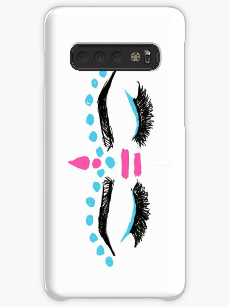750x1000 Boho Eye Makeup Drawing Cases Skins For Samsung Galaxy