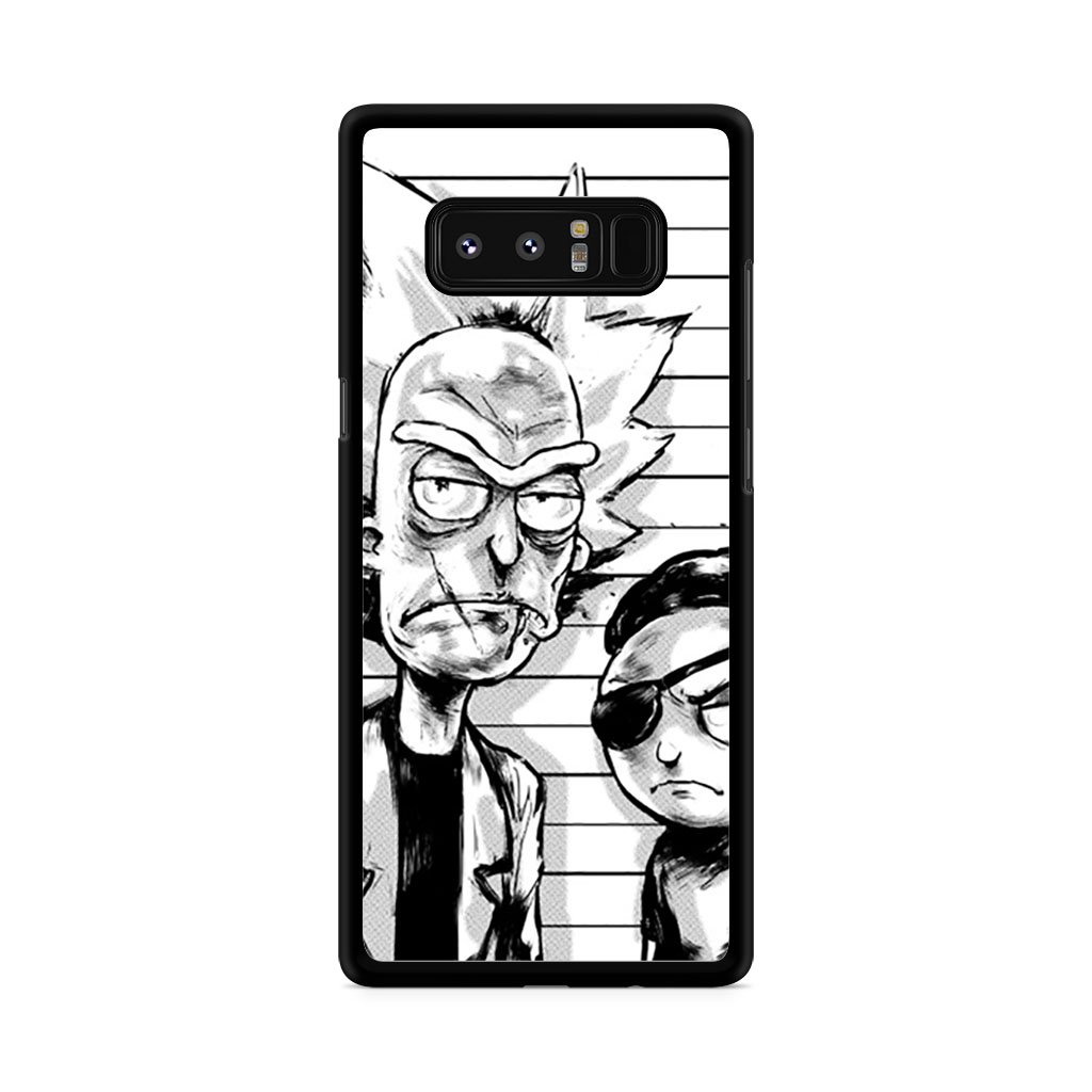 1024x1024 Rick And Morty Pirates Drawing Samsung Galaxy Note Case Cover Mojo