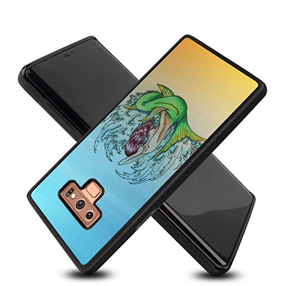 569x569 Spegen Mermaid Drawing Samsung Galaxy Note Case Soft