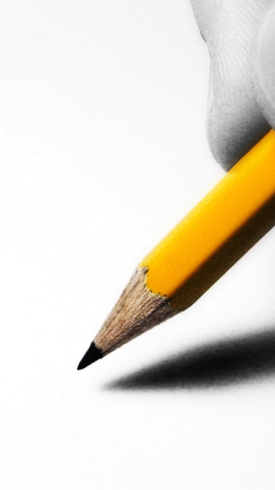 540x960 Download Wallpaper Hand, Pencil, Drawing, Sketch Samsung