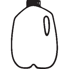 265x265 Gallon Jar Cliparts