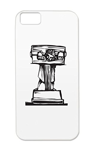 311x500 black tpu dirtproof protective hard case for iphone woodcut