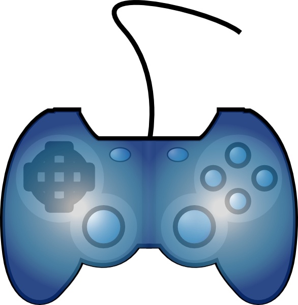 586x600 Joypad Game Controller Clip Art Free Vector In Open Office Drawing