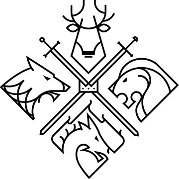 360x360 Game Of Thrones Houses Lightweight Sweatshirt