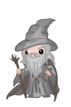 250x375 Gandalf Drawing, Picture