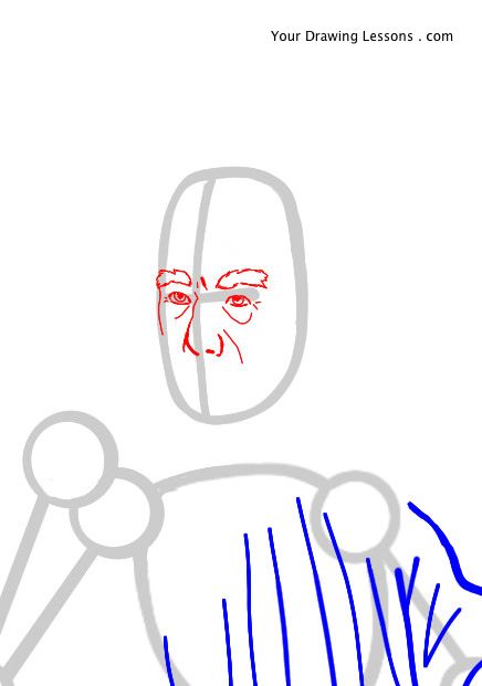 436x621 How To Draw Gandalf From Lord Of The Rings Your Drawing Lessons