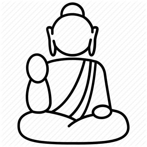 512x512 buddah drawing pencil huge freebie! download for powerpoint