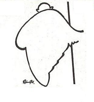 310x338 photo collection gandhi line drawings