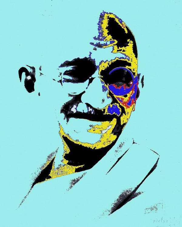 600x749 Mahatma Gandhi Man Of Massez Poster