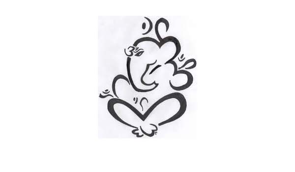 600x350 Huge Collection Of 'ganesh Drawing Outline' Download More Than