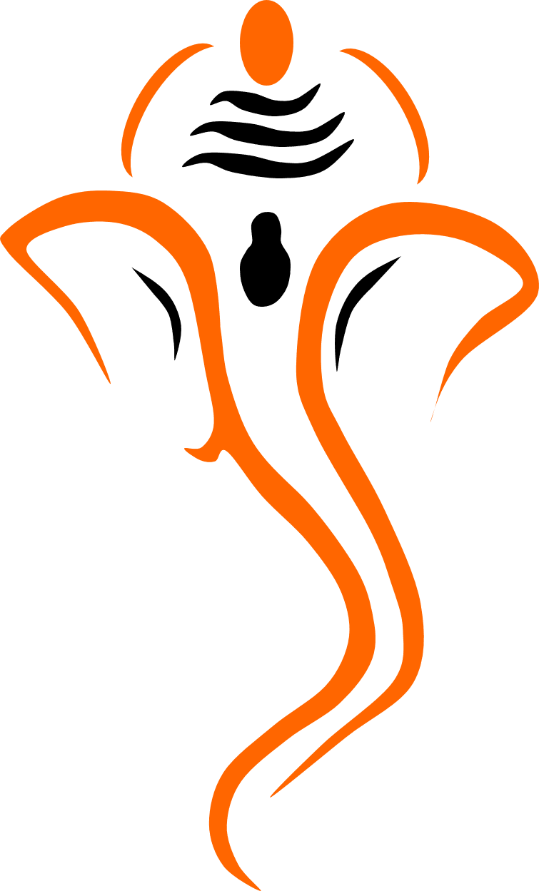 755x1249 Ganesh Vector Simple Transparent Png Clipart Free Download