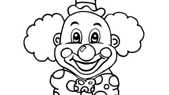 585x329 Clown Faces To Draw Evil Clown Faces Drawings