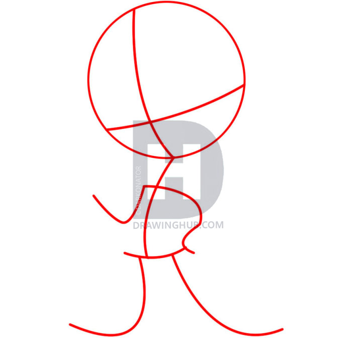 720x720 How To Draw Gangster Tweety, Step