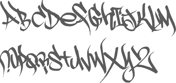 584x276 Myfonts Gangster Fonts Rose Tattoo Outlines In Gangster