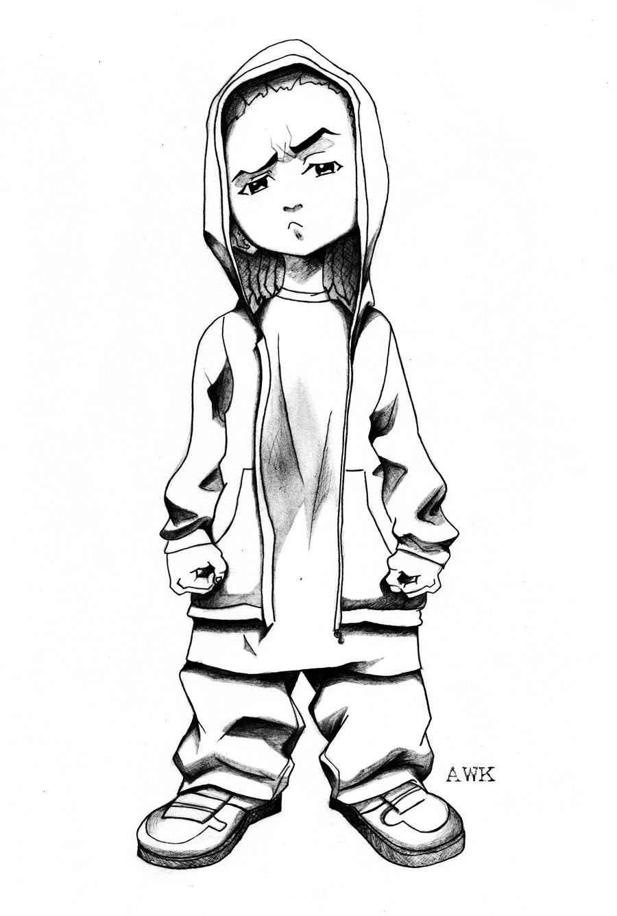 900x1336 How To Draw Riley Freeman