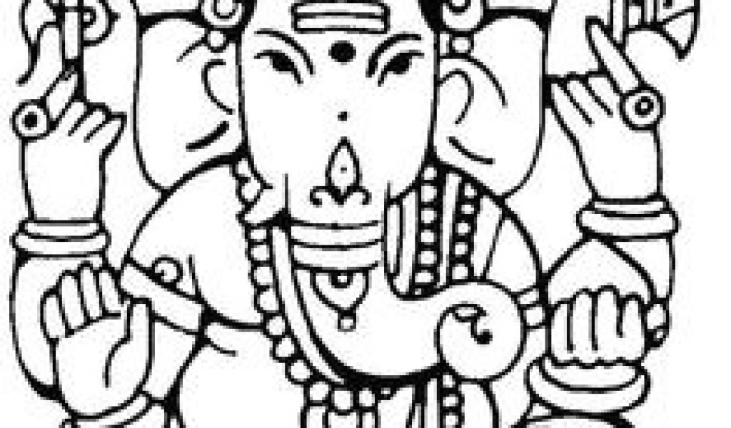 1024x600 drawing easy ganpati best ganpati images in indian