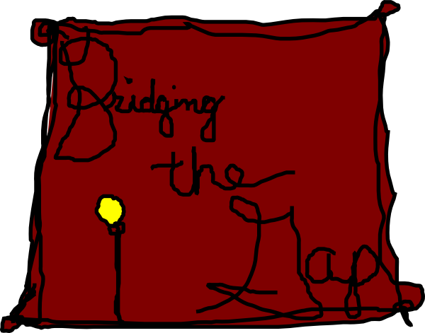 600x471 bridging the gap drawing clip art