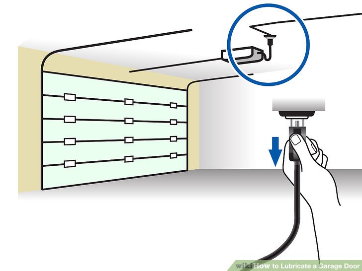 728x546 How To Lubricate A Garage Door Steps