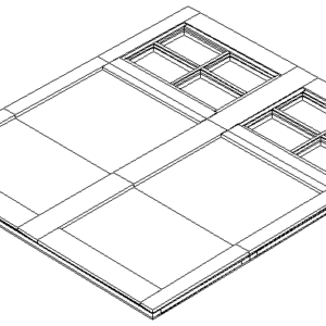 300x300 Carriage Style Garage Door