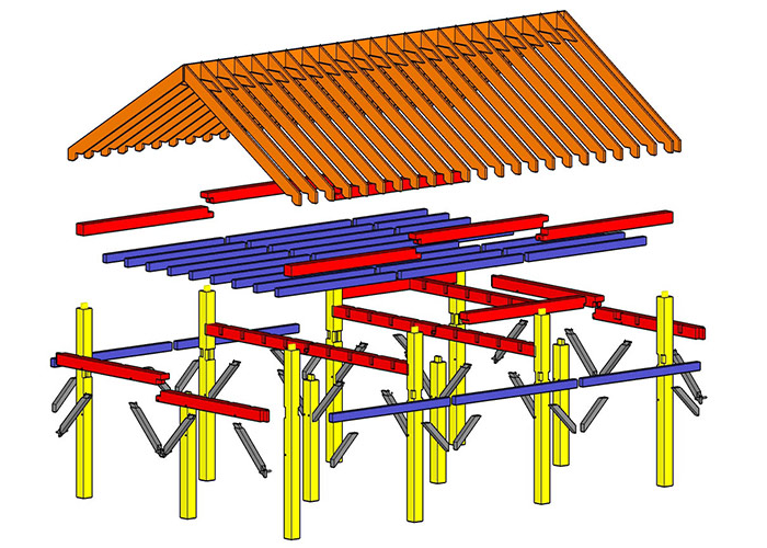700x500 cabin plans timber frame cottage plans