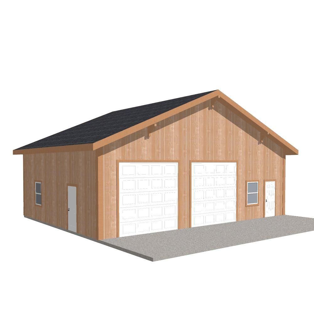 1000x1000 Workshop Ft X Ft Engineered Permit Ready Wood Garage