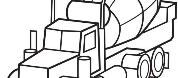 730x320 Garbage Truck Coloring Pages Free Inspirational Coloring Pages