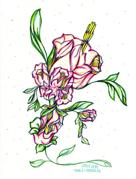 457x600 Garden Of Eden Drawings Fine Art America