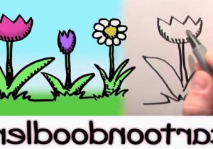 300x210 Drawings Of Beautiful Flowers In A Garden Easy Drawing Easy