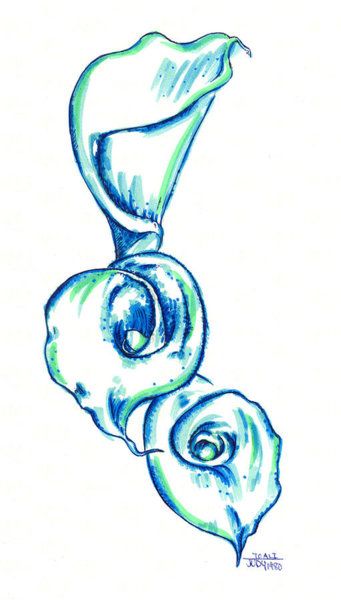 341x600 Garden Of Eden Drawings Fine Art America