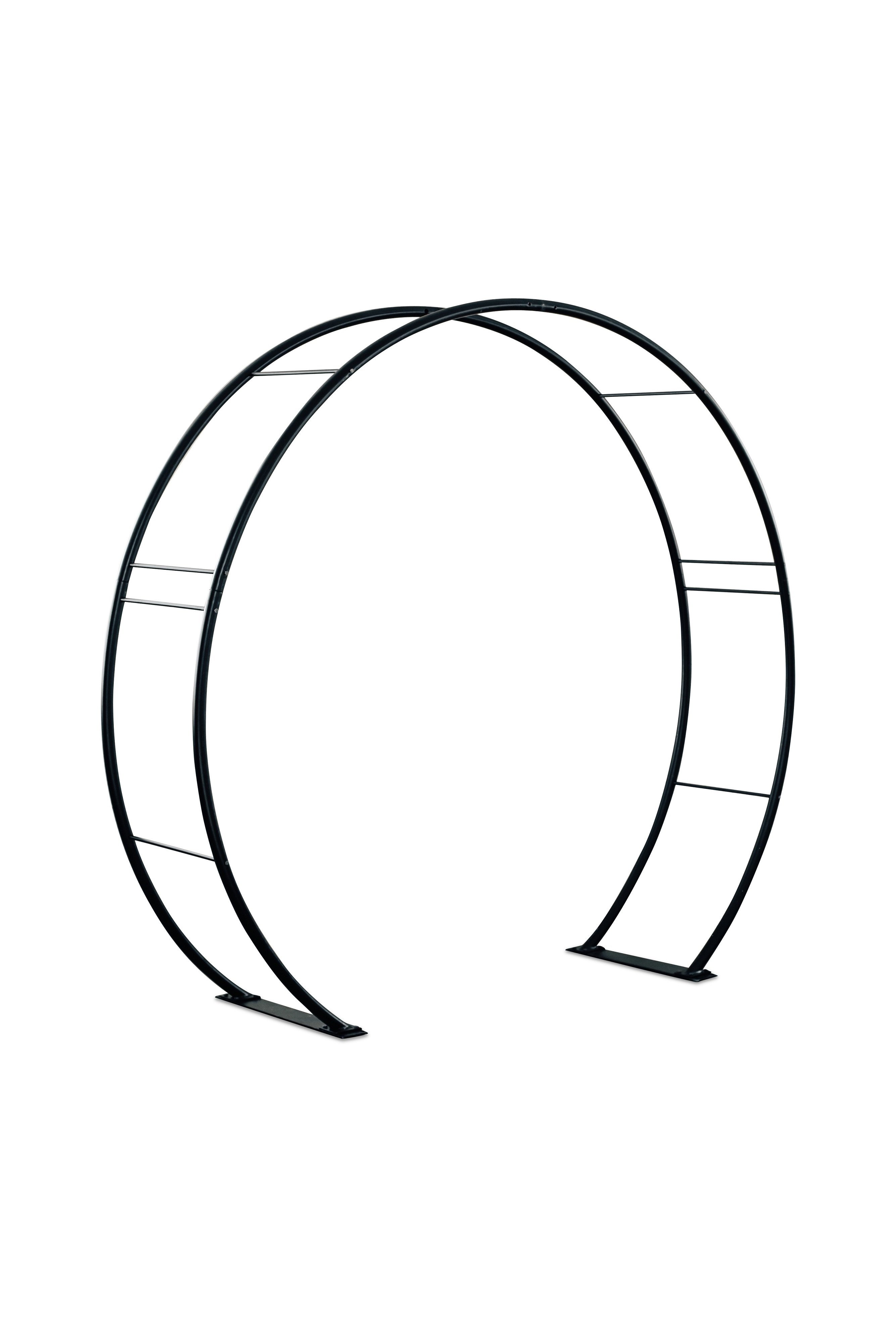2670x4000 moon gate arch steel circle wedding or garden arbor henderson