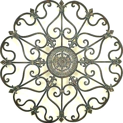 489x488 Garden Gate Wall Art