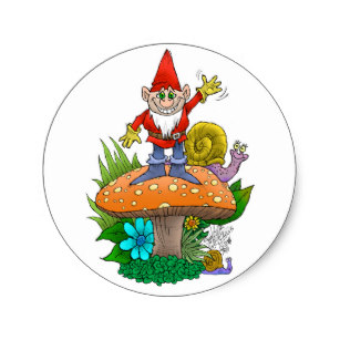 307x307 Fantasy Drawing Of Gnome Gifts On Zazzle