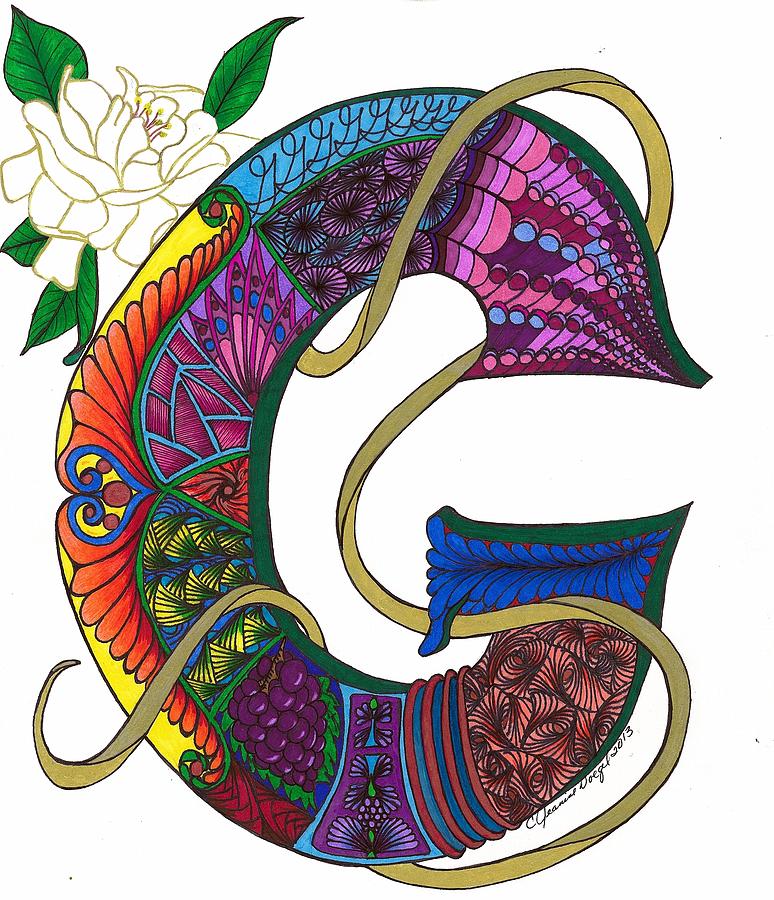 774x900 grand gardenia drawing