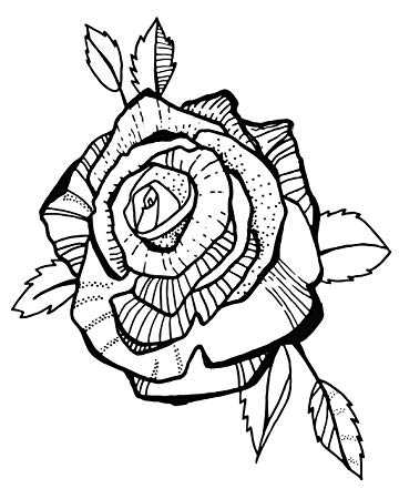 360x450 Tattoo Moments Floral Temporary Tattoos