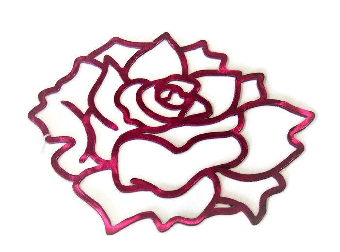 700x519 rose wall art, flower wall decor, lightweight wall art, tropical