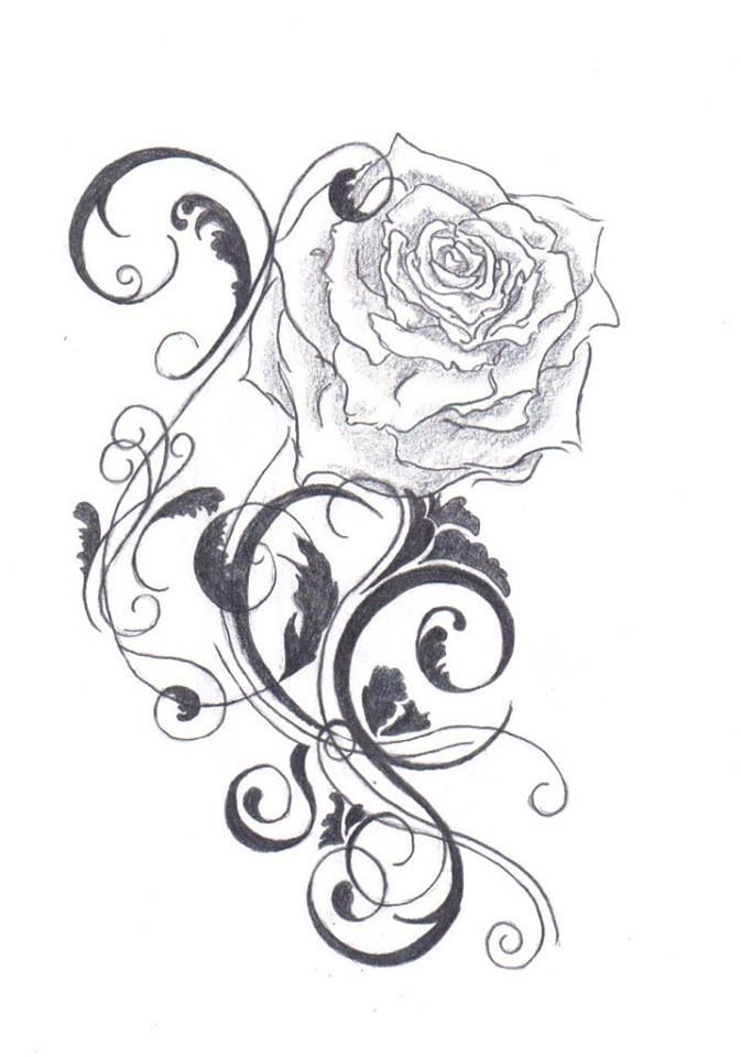 673x960 Tattoo Idea Tat Ideas Tattoos, Rose Tattoos