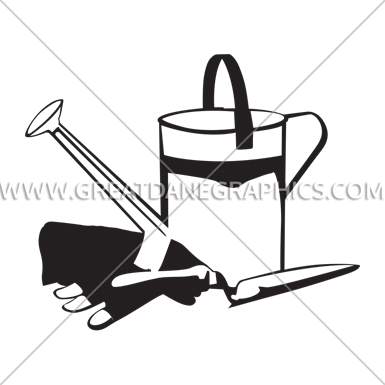385x385 Gardening Tools Production Ready Artwork For T Shirt Printing