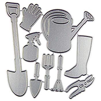 350x350 All Occasion Dies Garden Tools Set