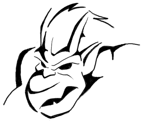 500x432 Gargoyle Pumpkin Carvings