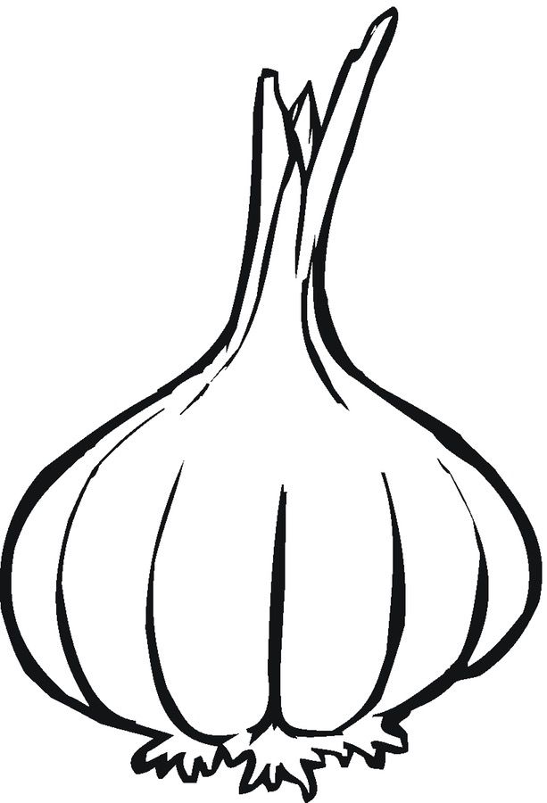 613x900 coloring pages coloring pages garlic, printable for kids