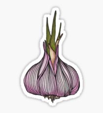 210x230 garlic drawing stickers redbubble